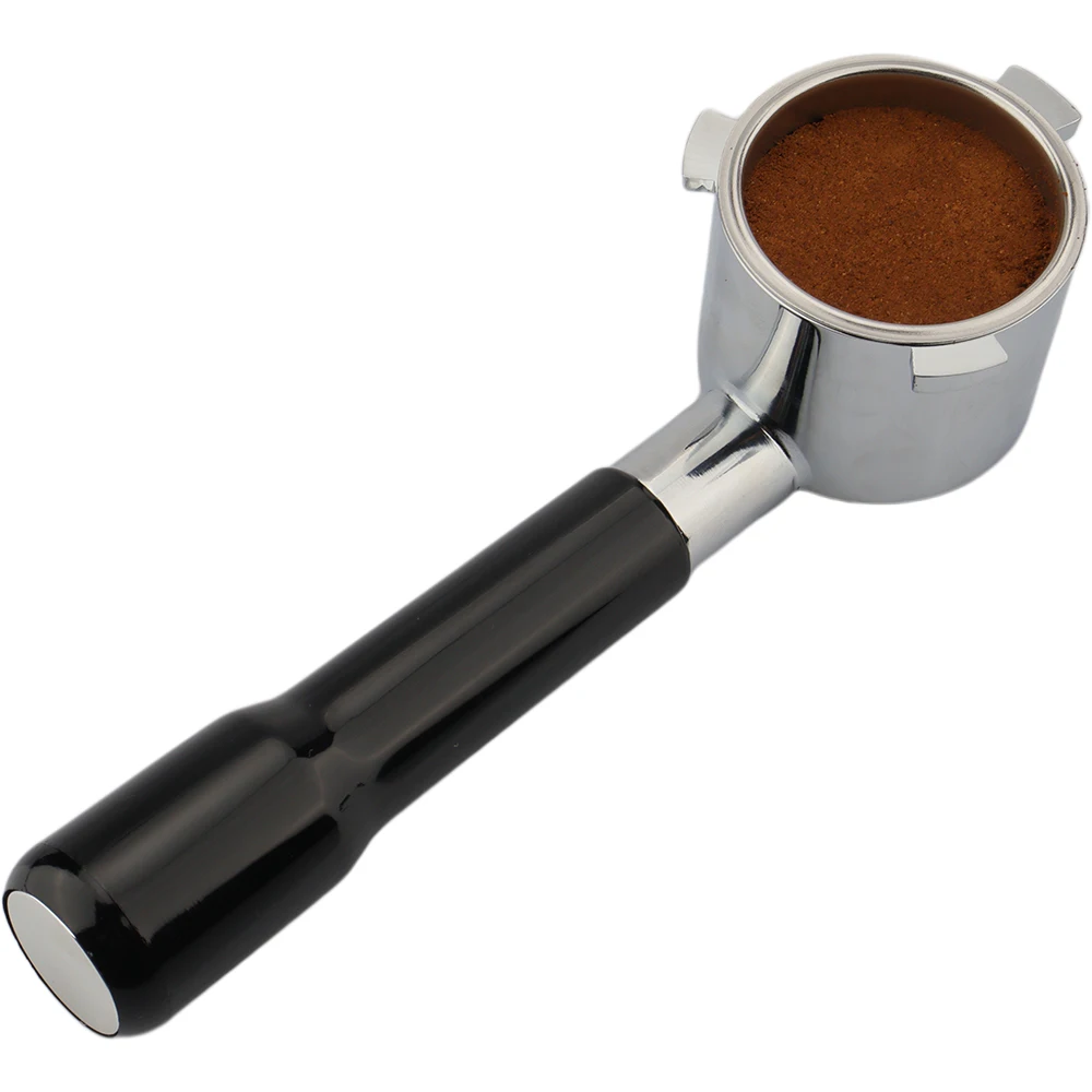 Black Espresso Machine Portafilter Barista Tools 51mm Coffee Bottomless Portafitler for EC 9335