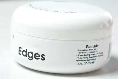 Private label Extra Hold Braiding Hair Gel Styling Gel For Curly Hair Pomade Hair Control Pomade Edge Control