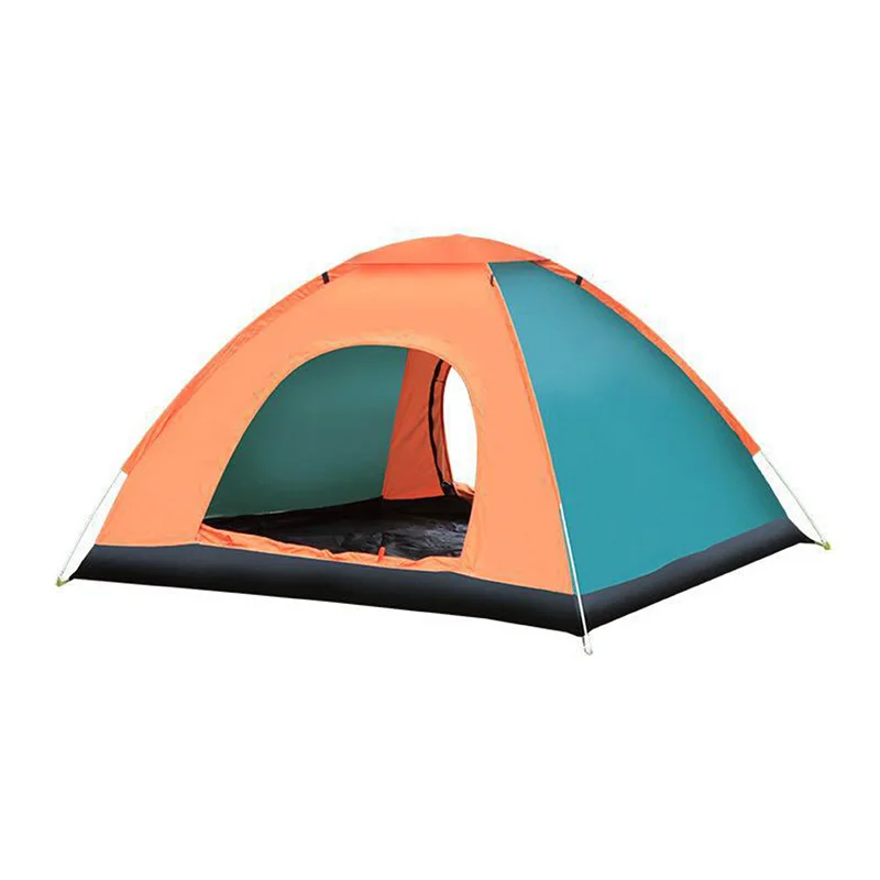 Large size 3 - 4 people camping Hand throw spring open outdoor Beach Automatic Pop up tent