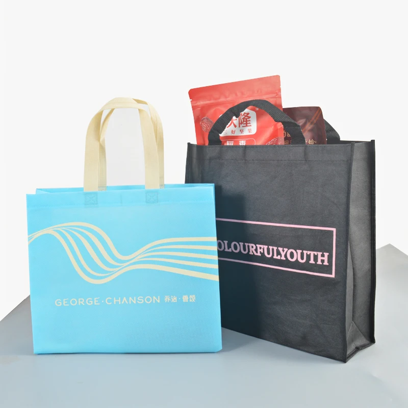 Eco Friendly Recyclable Nonwoven Spunbond Cloth Bag Non Woven Tote Bag Bolsas Reciclables Reusable Shopping Bag Ecologicas