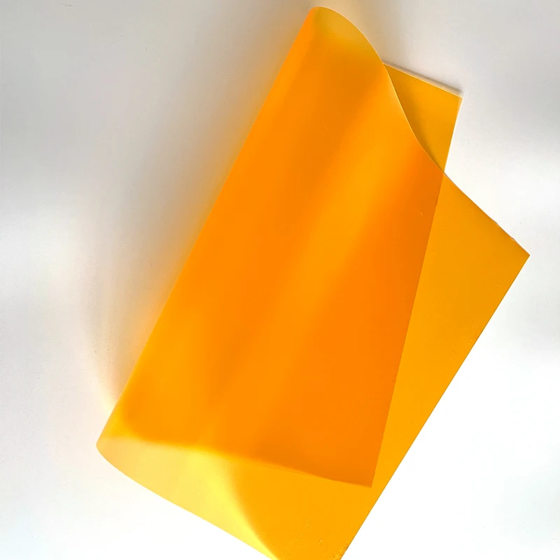 Индивидуальная прозрачная синяя ПВХ ацетатная обвязочная крышка A4