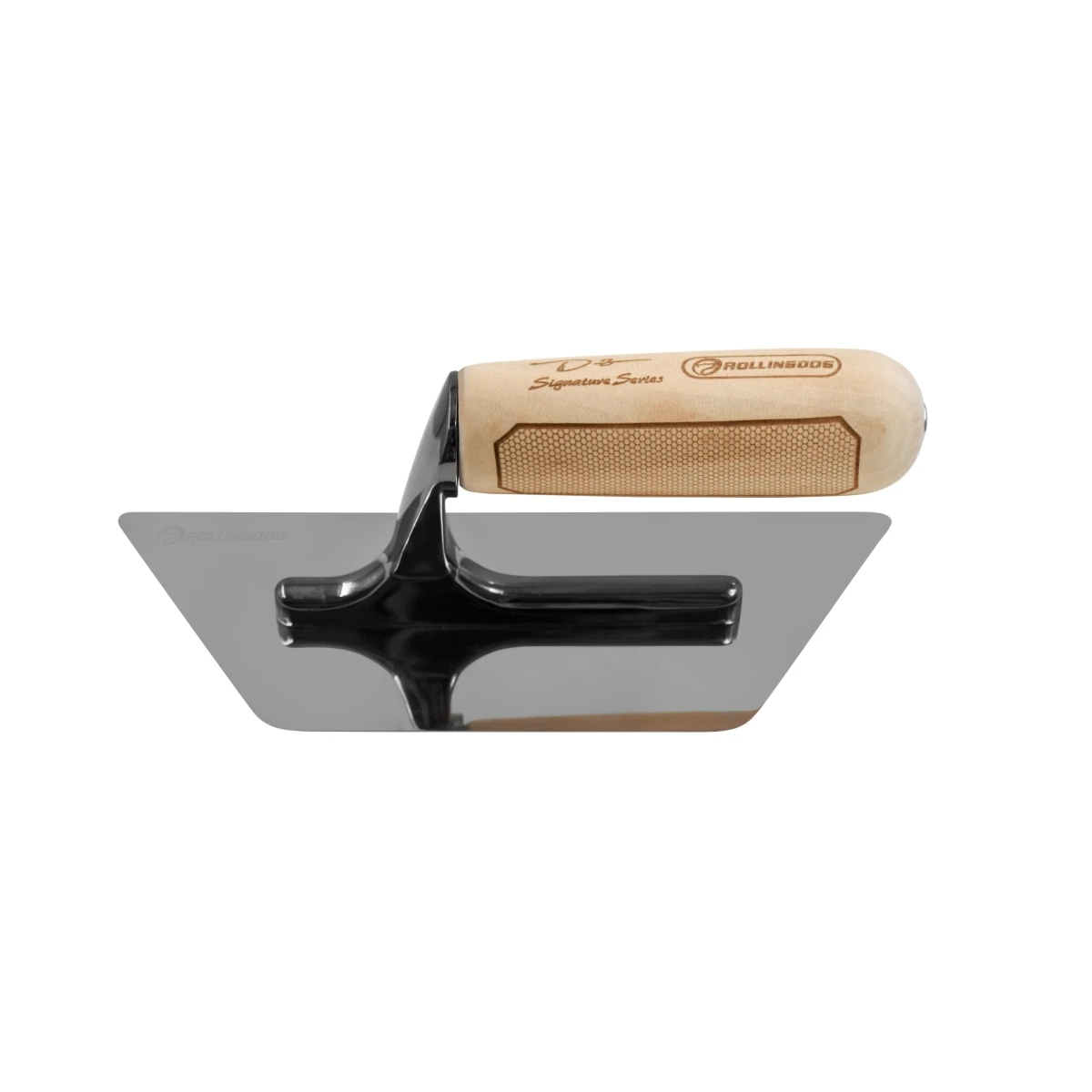 ROLLINGDOG Elite 50513 420 Stainless Steel Blade Beechwood Handle Mixing Spreading Plaster Venetian Trowel