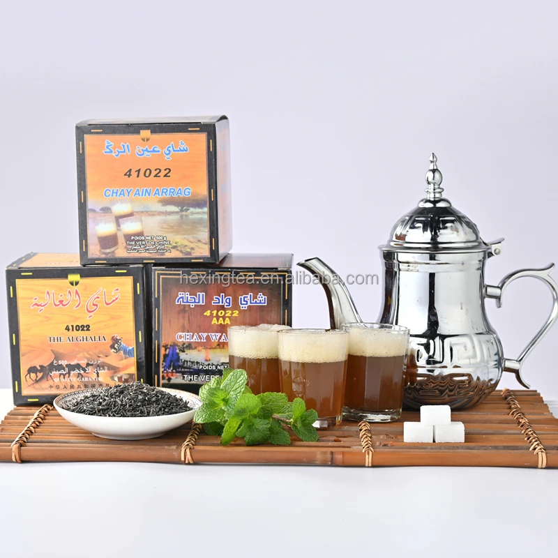 
41022 CHUNMEE TEA FOR MOROCCO 9371AAA CHINA ORGANIC GREEN TEA 