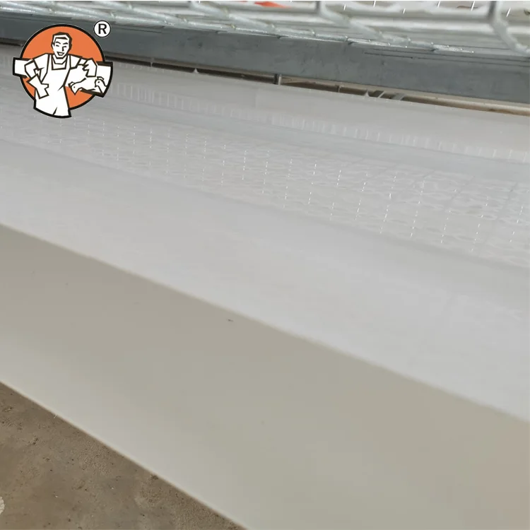 Белый полипропиленовый новый материал, куриные клетки, компоненты, полипропиленовый ремень для навоза