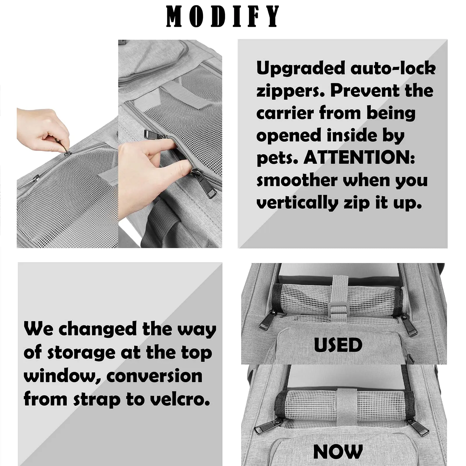 Hot selling Custom Portable Expandable Outdoor Foldable Soft-Sided  Pet Carrier  for dogs and cats