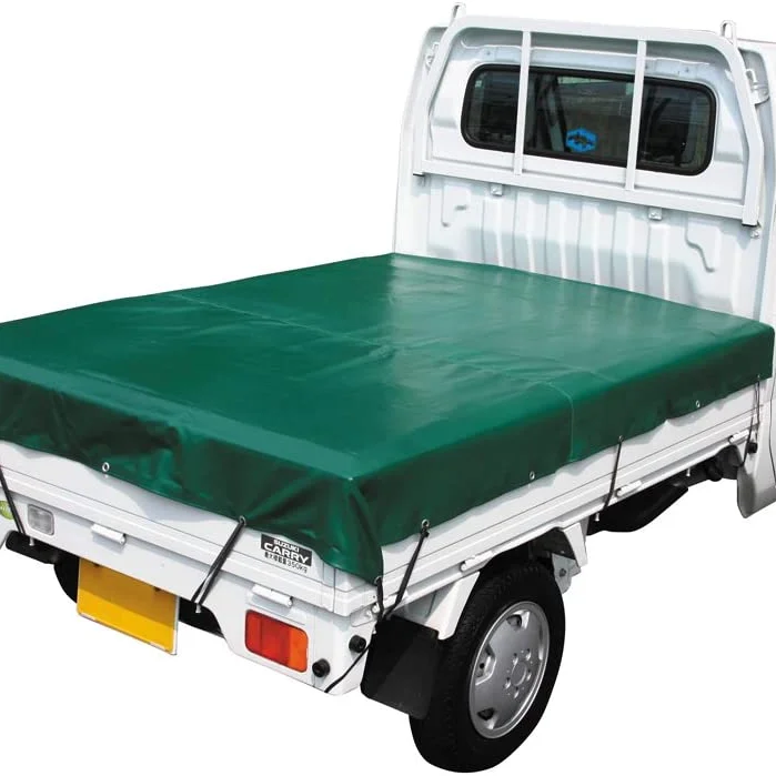 Light truck tarpaulin with plastic tarpaulin green 1.8m x 2.1m 1.74m x 2.4m export Japan
