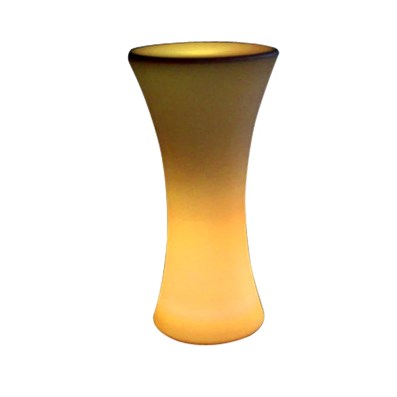 Modern Event Light up bar Table Garden Party Illuminated Led high cocktail Table Outdoor Glowing Led Cocktail Table
