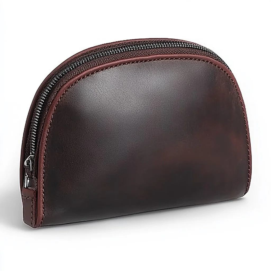 New Arrivals Real Leather Women Cosmetic Bag Outdoor Fashion Style Genuine Leather Makeup Bags For Girls