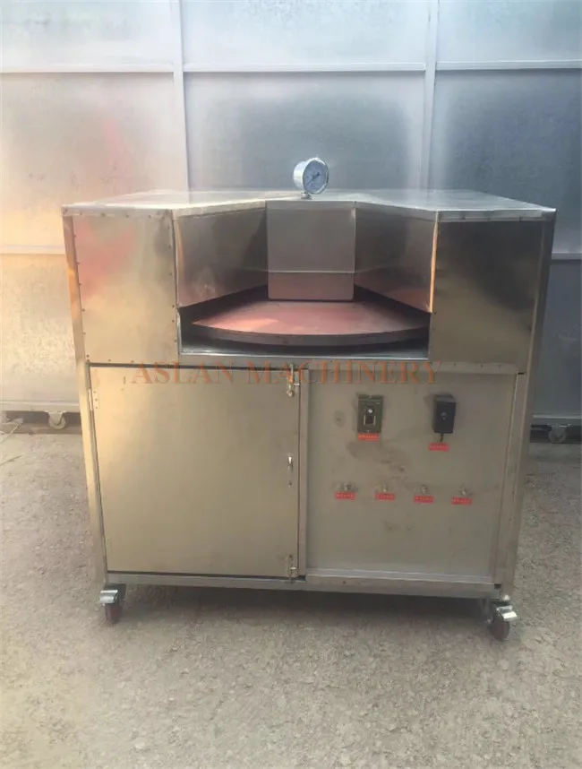 Arab pita baking oven/electric flat bread baking machine/gas heating pocket bread baking oven