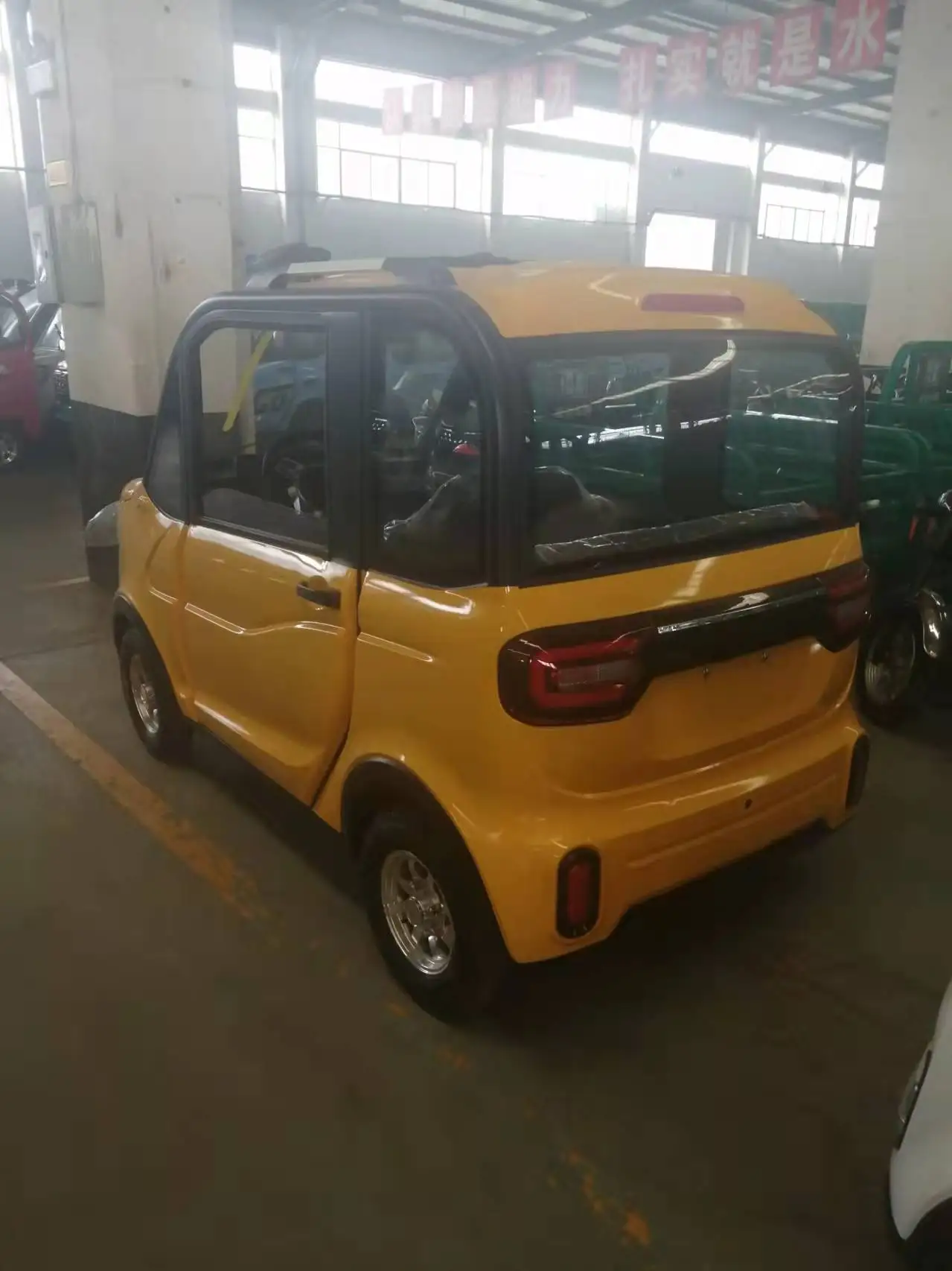 China Cheap Battery New 4 Wheel  Passenger Mini Car Low Speed Electric Vehicle