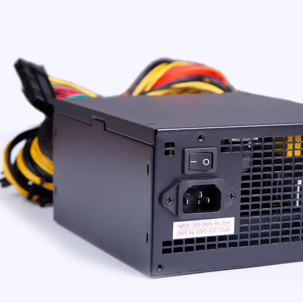 1800w Power Supply PSU Support 6 GPUs GPU Designed 80+