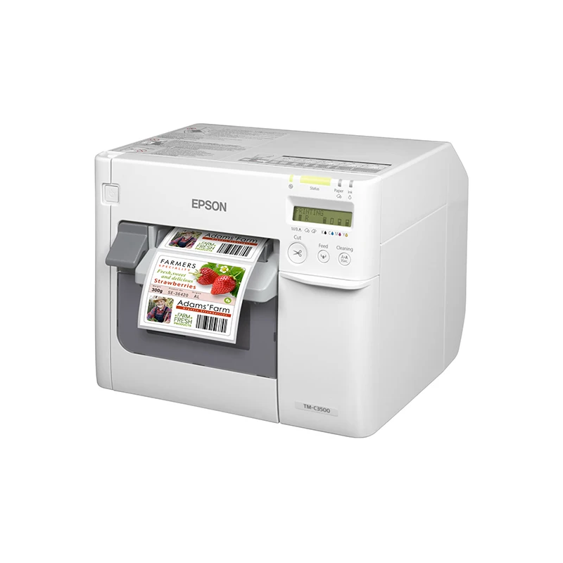  Цветной струйный принтер для этикеток ColorWorks C3520 по запросу пищевых