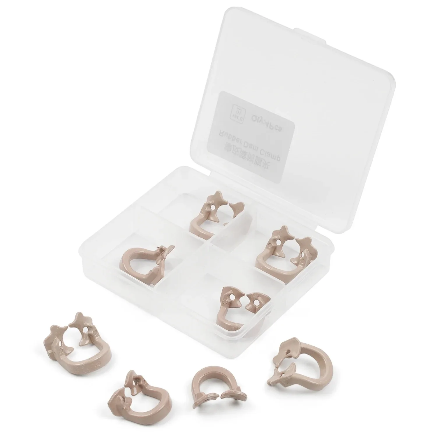 Зубоврачебный продукт резиновый зажим для барьера полимерный материал разделительное кольцо автоклавные расходные материалы