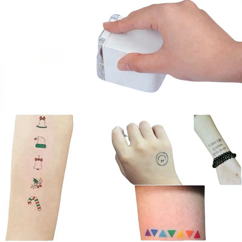 Hot Color Wireless Inkjet Printer T Shirts Custom Printing Logo Mobile Smart Portable Mini Logo Printer