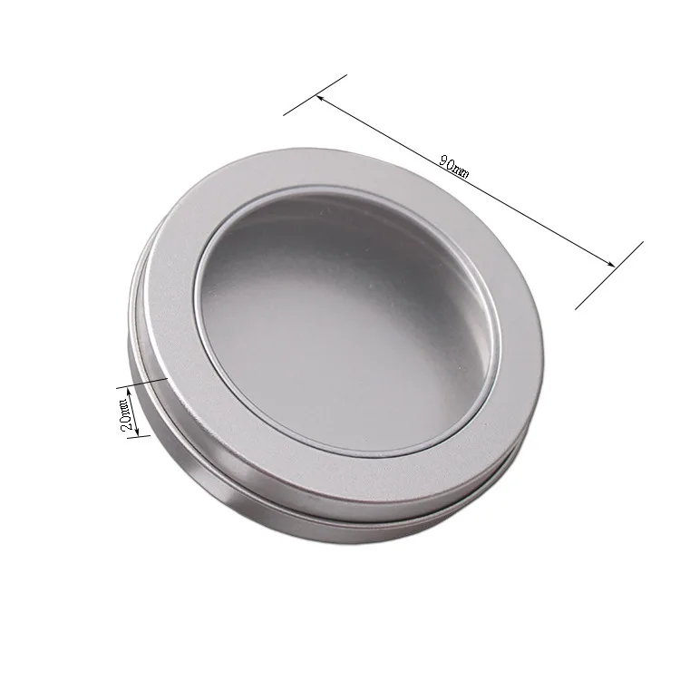 Fidget Hand Spinner Stress Toy Fingertip Gyroscope Packaging Tin Box with Window