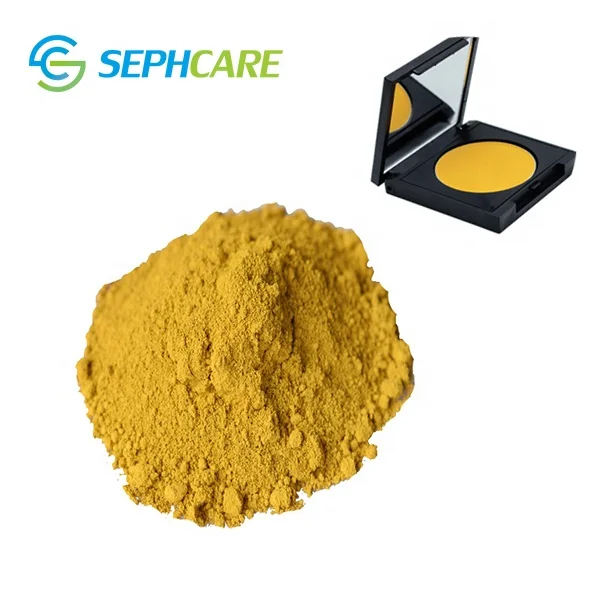 Sephcare косметический класс оксид железа желтый Ci 77492 пигменты для макияжа