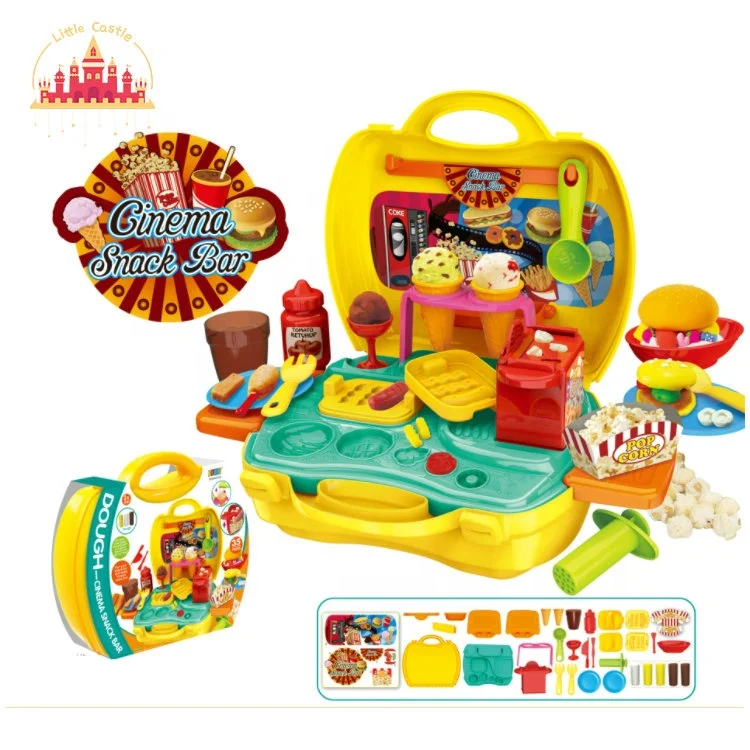 Mini Cooking Toys Kids Plastic Kitchen Set Toy with Accessories for Preschool SL10D018