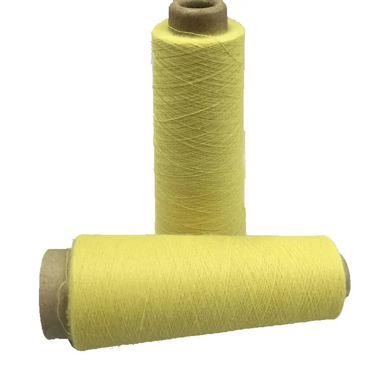 special para-aramid spun yarn for knitting and weaving fabric
