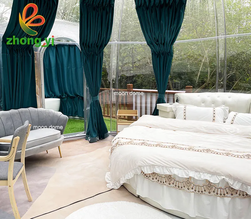Popular Glamping Tent Transparent Competitive Price Polycarbonate Dome House