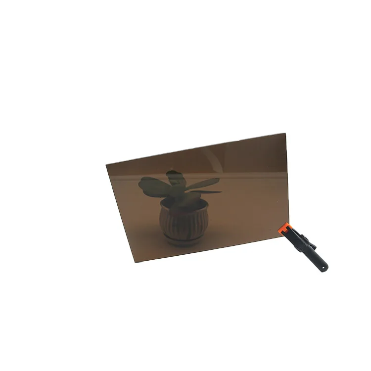 Light Weight Strong Impact Abrasion Resistant 3mm brown Polycarbonate Cover Protector Sheet for Carport Roofing