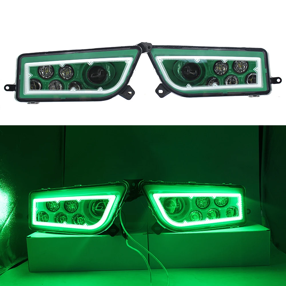 LED Front Headlights ATV Projector Lighting For Polaris General RZR XP 1000 ATV UTV RZR 900 2016-2018