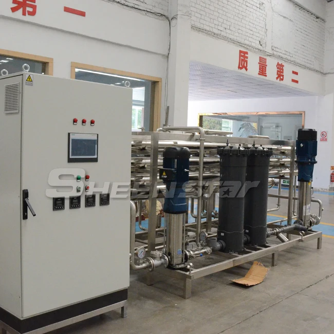 Industrial RO drinking pure water treatment machine plant with price / reverse osmosis water purification equipment