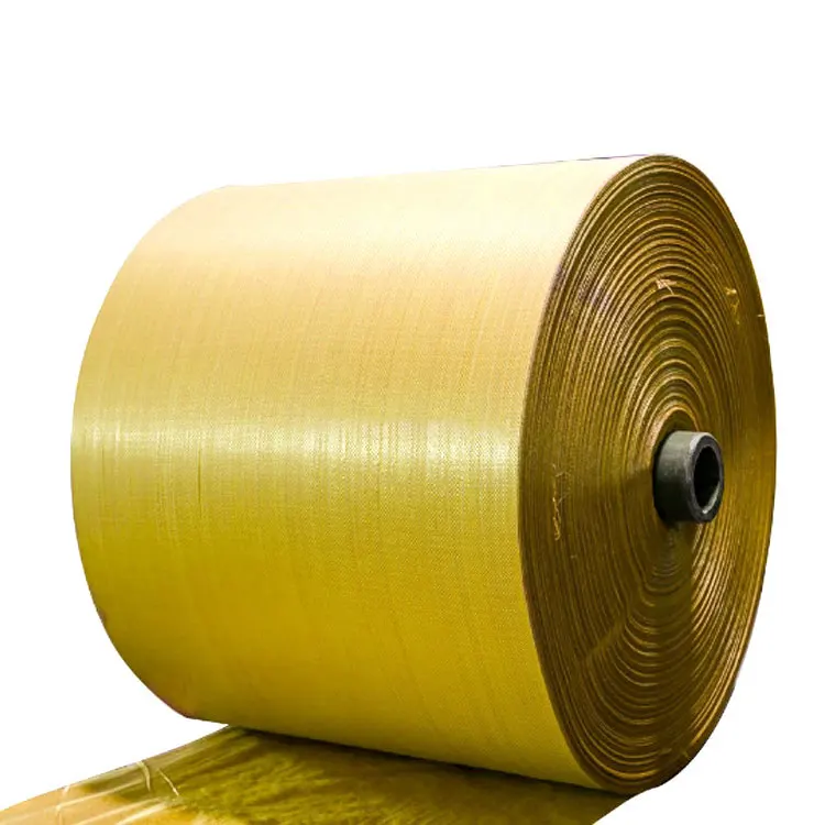 Manufacture Quality White Woven Tubular Fabric Polypropylene Bag Roll