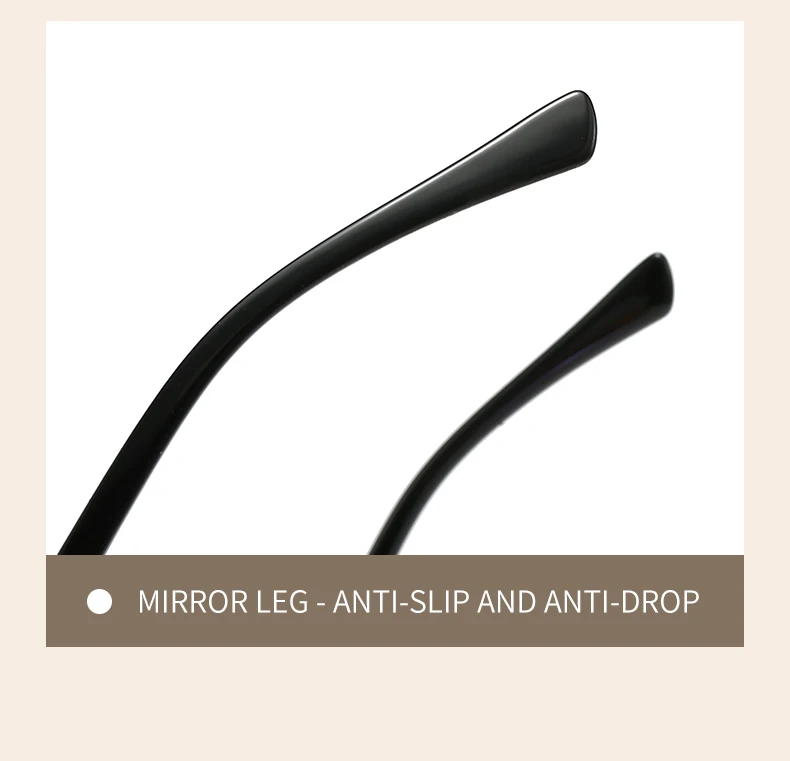 Classic Half Photochromic Polarized Anti Blue Light UV400 Sunglasses New Arrival Fashionable Sunglasses Women Black White Brown