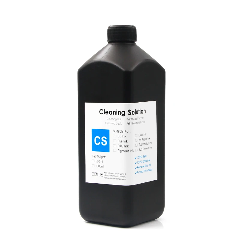 OCBESTJET 1000ML/Bottle UV Print Cleaning Fluid for Epson Printer Oil