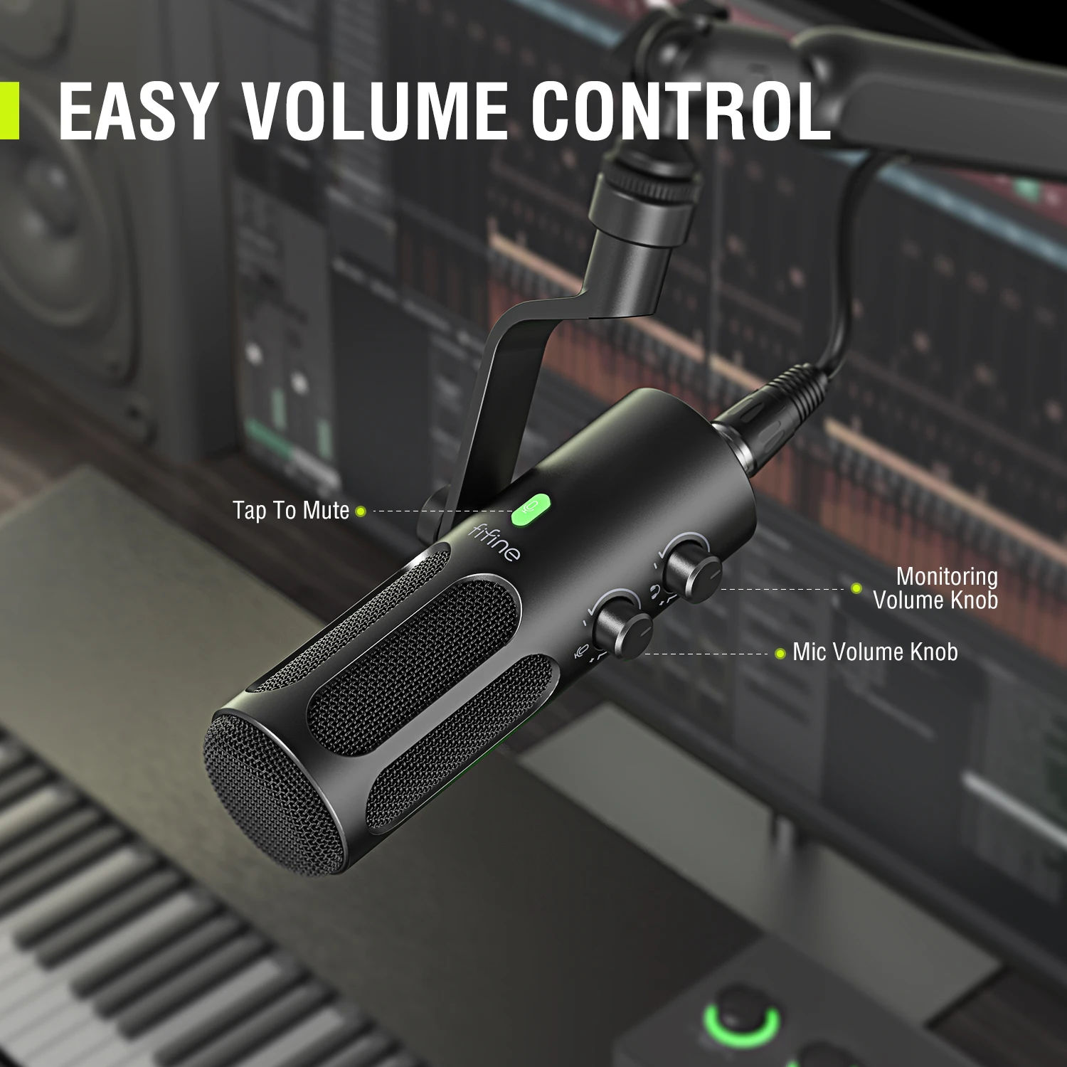 Настольный кардиоидный микрофон