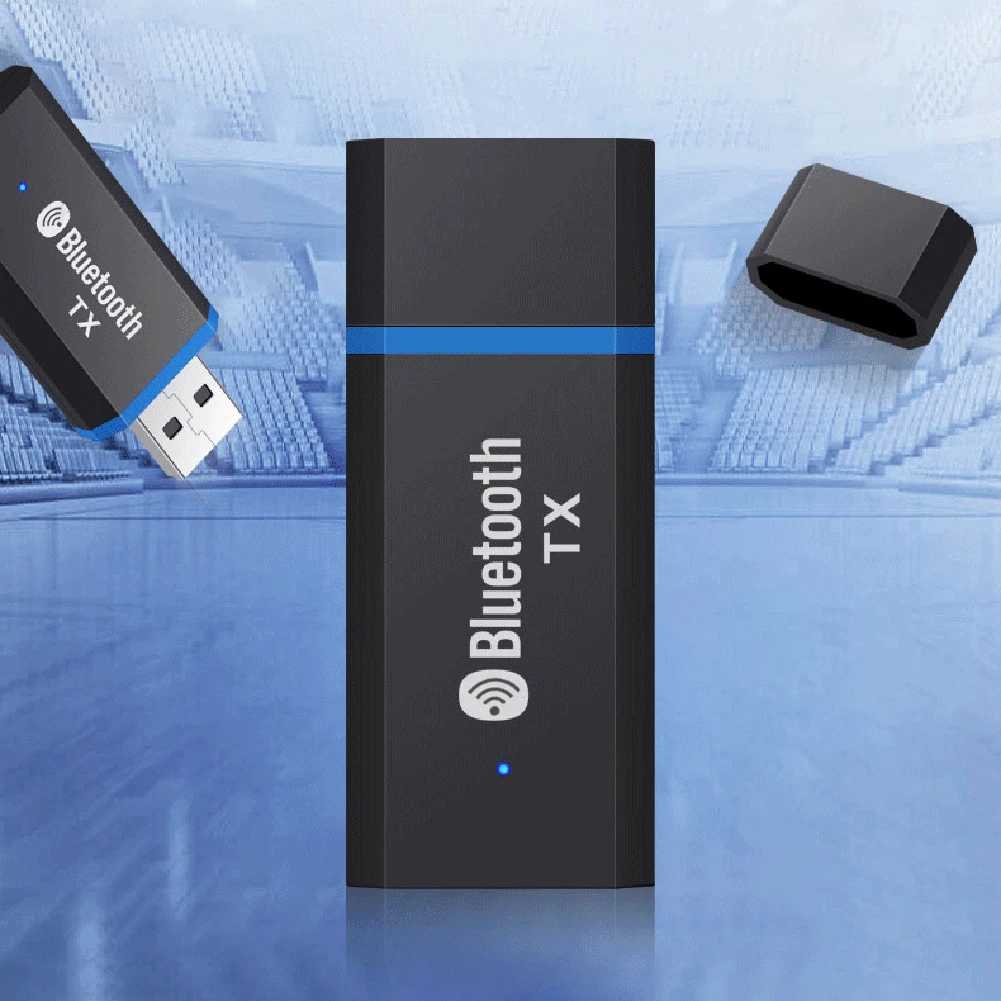 USB Bluetooth-адаптер совместимый с 5 0 аудио-передатчик беспроводной USB-адаптер AUX 3 мм для компьютера ПК