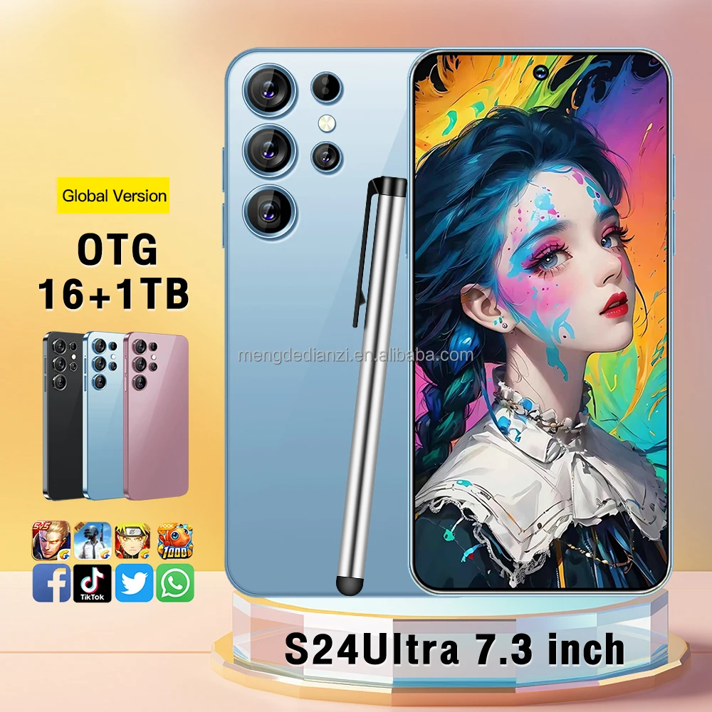 Galax S24 Ultra 16GB+1TB Smart Android Phone 6800mah 5G Dual SIM Dual Standby Unlocked Smartphone S24 ultra s24 ultra