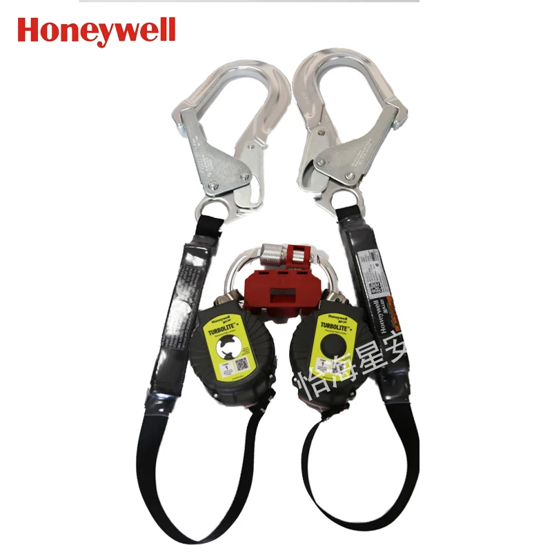 Honeywell самовыдвижной спасательный круг G2 двойной соединитель MTL-OHW2-28/6 футов 1 8 м лямки Miller Falcon SRL