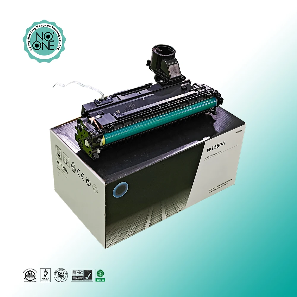 Барабанный блок завод 158A 158X черный для HP Laserjet W1580A 1005w 1020w 2506dw 2606sdw картридж с тонером принтера полностью совместимый