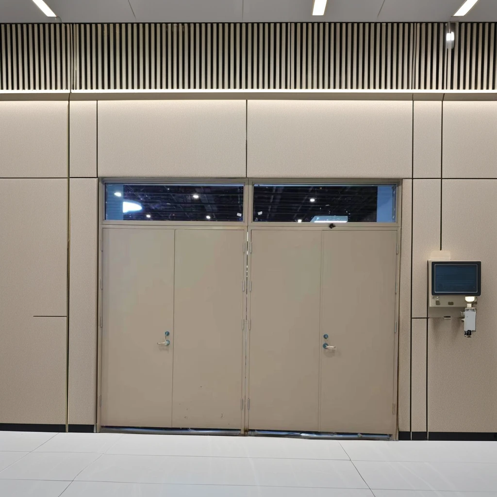 Chinese manufacturer Fire Door Hotel Entry Door Fire-Rated Interior Steel Door for Mall and Hospital