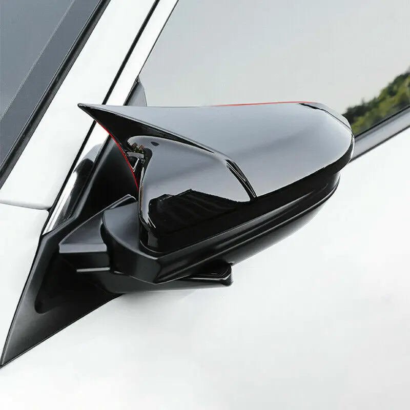 Car carbon fiber high quality side rearview mirror cover for honda CRV city jazz accord 11th gen civic FL5 2013