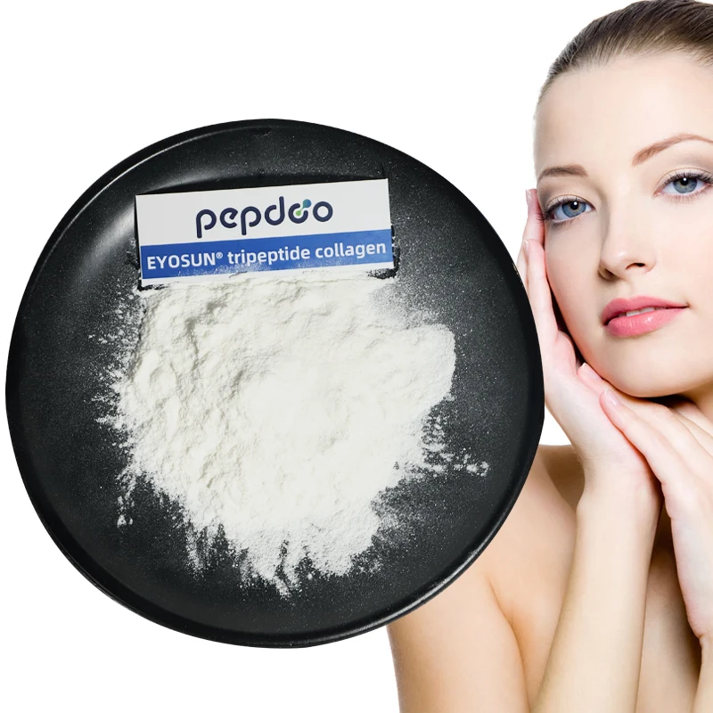 Collagen tripeptide powder palmitoyl tripeptide-38 fish collagen tripeptide-29