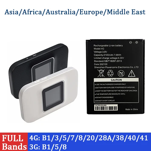 Signalinks Portable 4G LTE MiFi Router 3000mAh Battery Dual Antenna Option WiFi6 Support Type C Interface with sim card slot