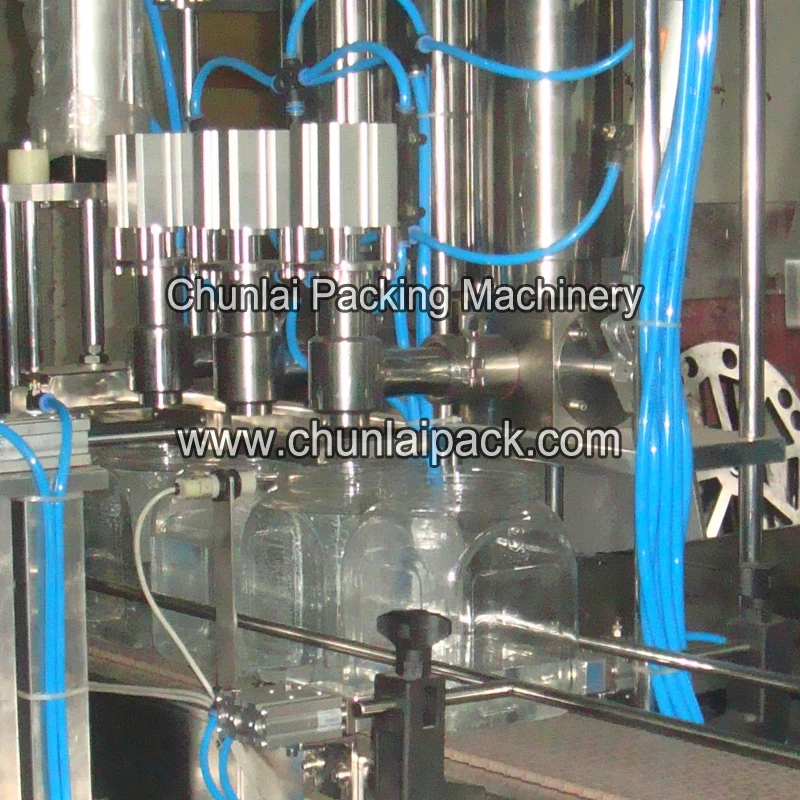 Food Condiment Pack Edible Oil Ketchup Soy Bean Sauce Liquid Gravity Cream Piston Chili Paste Multi Head Bottle Filling Machine