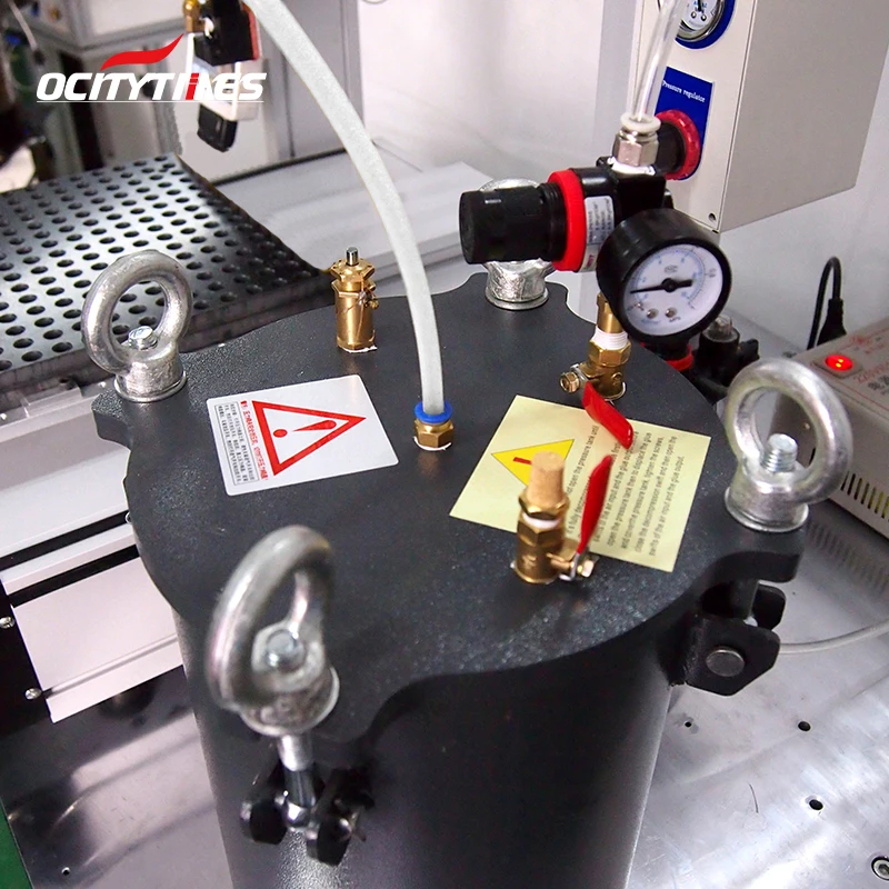 
Ocitytimes automatic cigarette making cbd oil cartridge bottles syringes filling equipment 