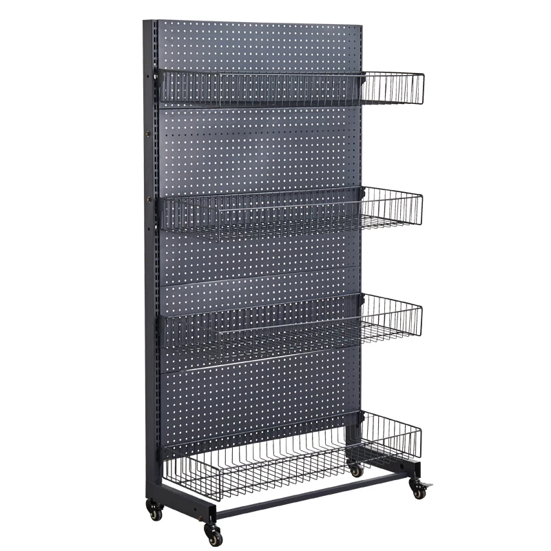 Meicheng Supermarket Shelves Storage Racks Multi-Layer Removable Snack And Drink Display Racks Kitchen Storage Racks With Wheels
