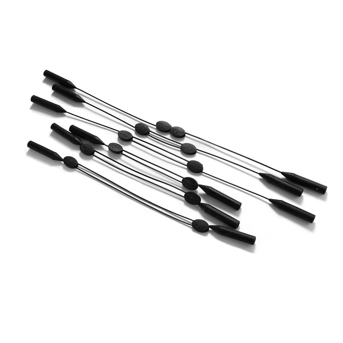 Sport silicone eyewear rope for children and adults silicone tape wide anti slip elastic rope eyewear store accessories