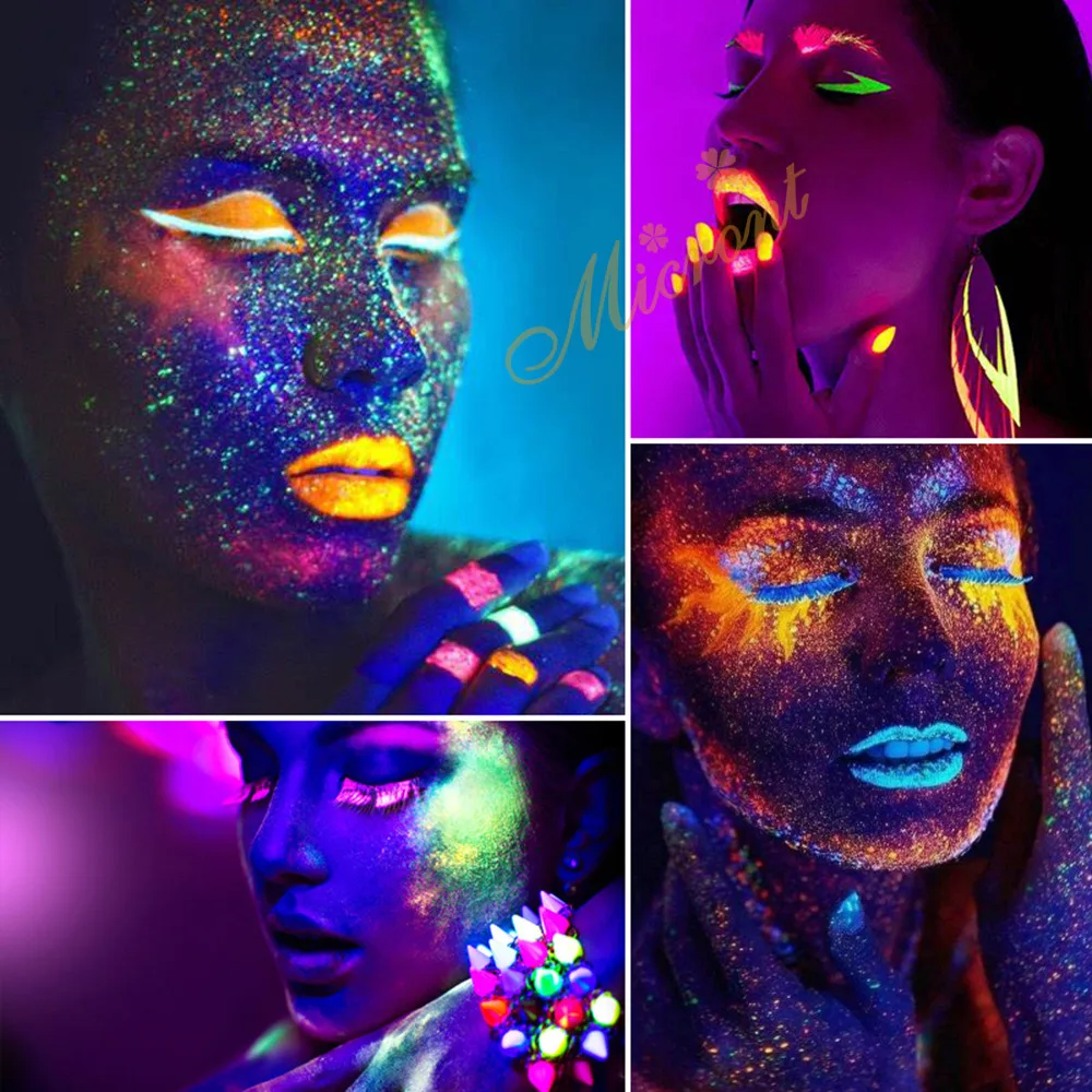New custom 18 color fluorescent eye shadow plate high gloss matte pearlescent rainbow plate luminous makeup plate