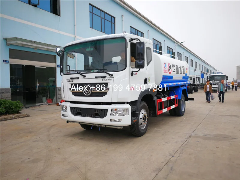 4x2 Dongfeng Euro 5 Euro 6 Water tank 10000 Liter
