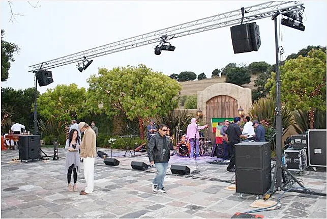 4 m Height 3 m Long Triangle Truss  Crank Stand Kit Winch Cranks Light Tower