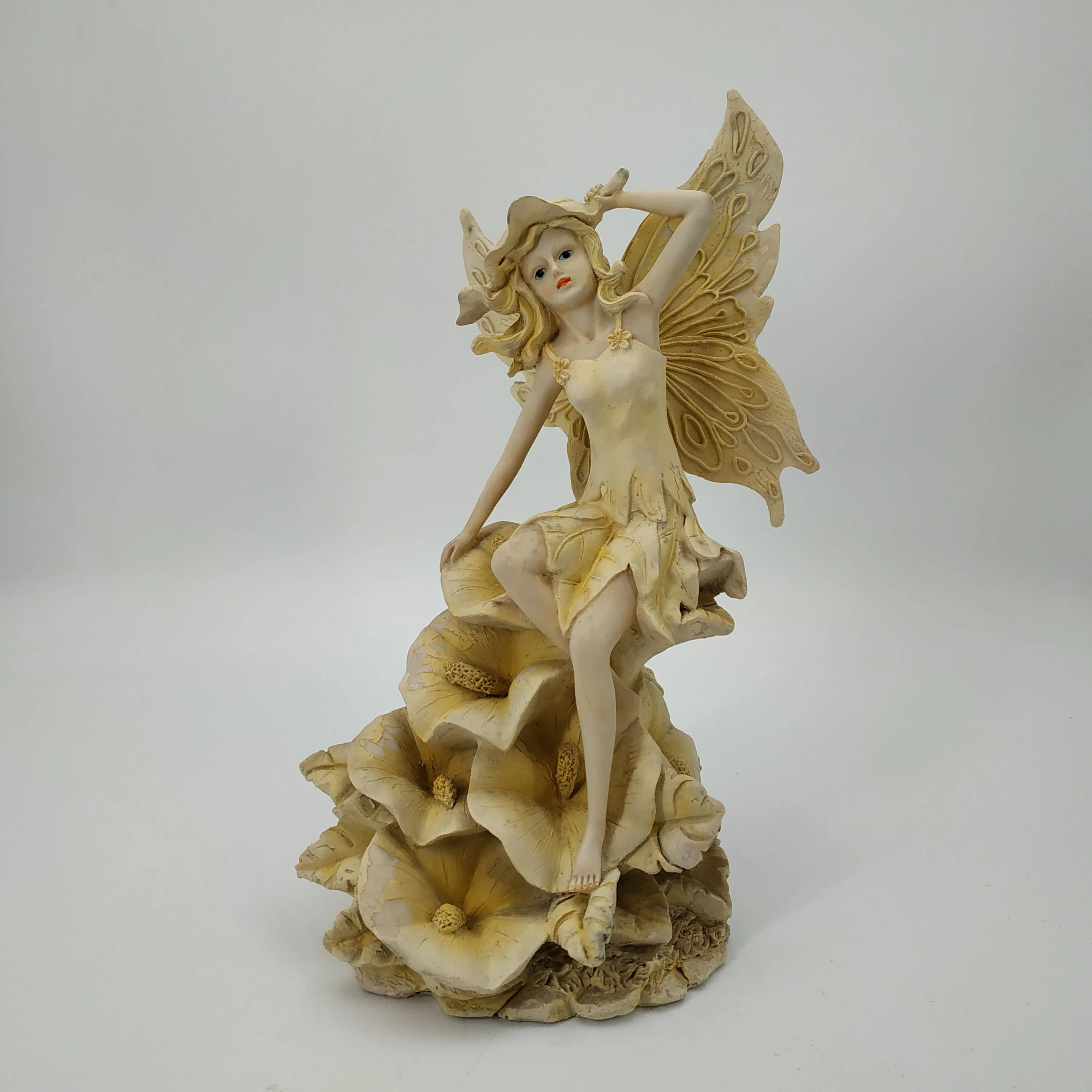 Customized Resin Crafts Fairy Figure 1/72 Polyresin for Home Decoration Dolls Europe SCULPTURE Folk Art 43*29*34 Cm * 6*6*10 Cm