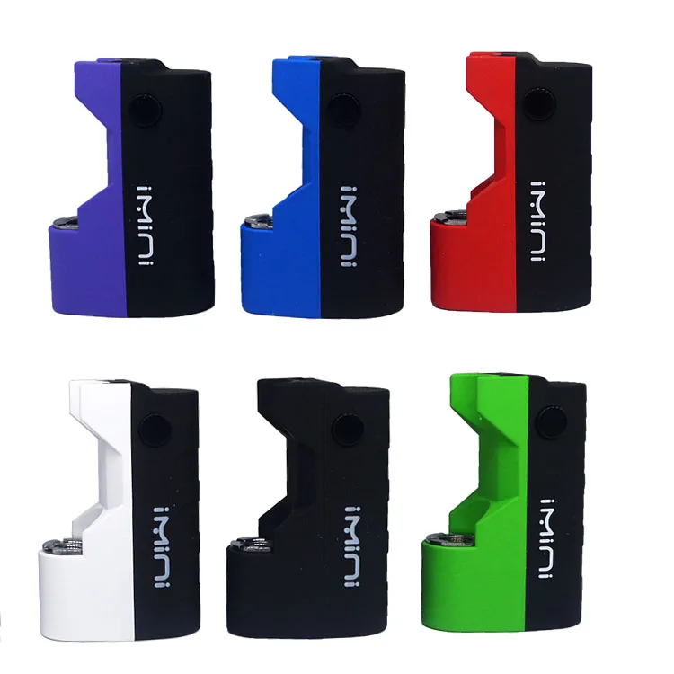 
Wholesale imini V1 vape battery 500mah preheat 510 thread mini cbd oil vape pen battery 
