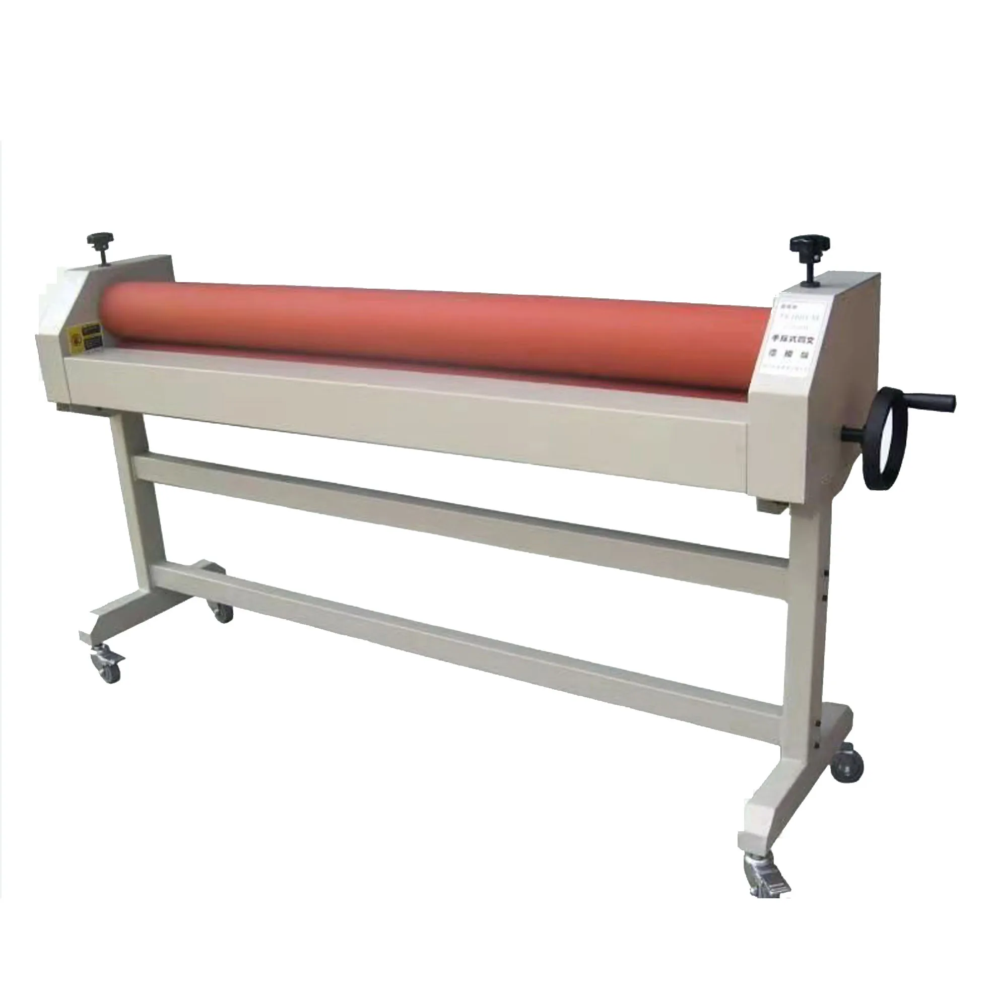 GW1600B Manual Cold Laminator laminating machine 1.6M  130MM for vinyl film transfer