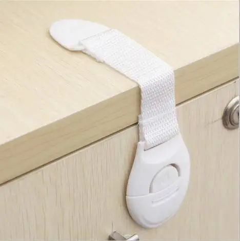 Wholesale White Homes Baby Locks Child Safety Cabinet Safety Strap Products Baby Saftey Lock