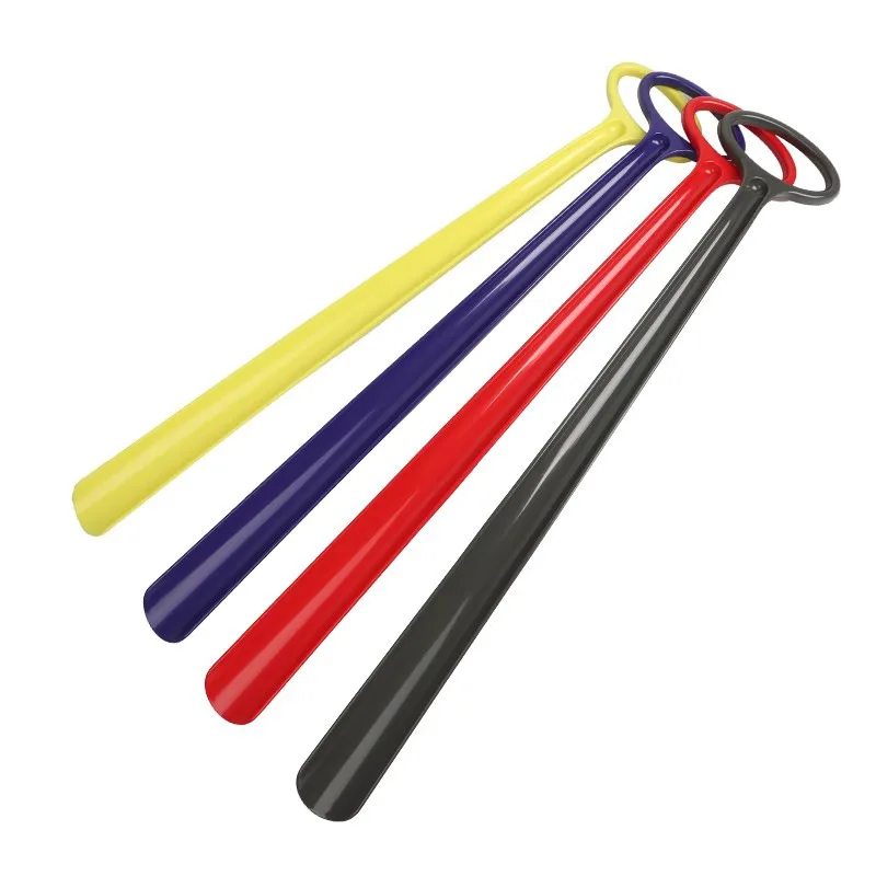 Shoe Horn Long Handle Super Strong Plastic,Plastic Shoehorn with Different Length,Shoe Helper Fits for Men,Women,Seniors,Kids